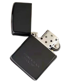 Zorro Lighter Fluid Refill Flip Lid Titanium Black Thick Case