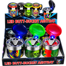LED Butt-Bucket Ashtray with Light – Assorted Designs (6PCS/DISPLAY)