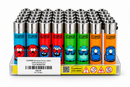 CLIPPER Monsters Flame Lighter (48PCS/DISPLAY)