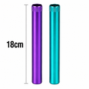 18cm Anodized Metal Stem with Cone Piece 20 Pack | Assorted Colours
