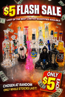 Clearance! $5 Clearance Glass Pourers – Assorted Designs (Random Pick)