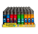 CLIPPER Monsters Flame Lighter (48PCS/DISPLAY)