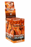 Cyclone Clear Cones Peach 24