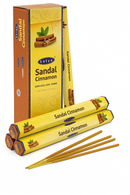 SATYA SANDAL CINNAMON Incense  - 120 Sticks