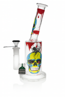 CLEARANCE! D&K Glass Oil Pourer Skull Design 26cm