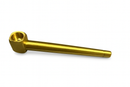 Metal Smoking Pipe Gold Design 25PCS (9.5CM)