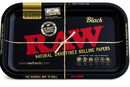 CLEARANCE! Raw Rolling Tray Medium Black 18.5x19cm