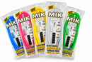 MIK COCO Disposable Shisha Hose with Glass Handle – 100pcs Mixed Colours