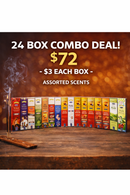 SATYA Incense 120s – BULK DEAL (12 & 24 BOX COMBO) – Assorted