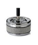 Diamante Ashtray Spin Push Lid Large 1pc