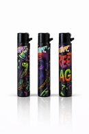 ENUFF TAGG Round Refillable Lighter – 48pcs Display