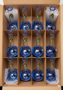 Ongbay Coloured Glass Round Base Oil Pourer - Assorted Colours (34cm)