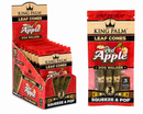 KING PALM Leaf Cones Dog Walker - Red Apple - 15 per box
