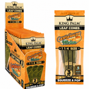 KING PALM Leaf Cones King Size - Cantaloupe Melon - 15pks
