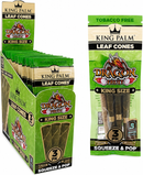 KING PALM Leaf Cones King Size - Dragon Fruit - 15pks
