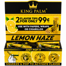 KING PALM Lemon Haze Filtered tips - 2 pack
