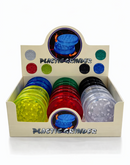 Large Coloured Plastic Grinder – Assorted Colours (12PCS/DISPLAY)
