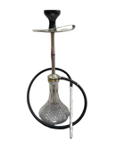 MIK Coco Glass Silver Stem Shisha Assorted (62CM)