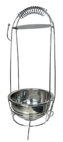 MIK Coco Silver Charcoal Holder Basket