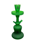 Mik Coco LED Green Frosted Shisha + Case (36CM)
