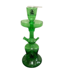Mik Coco LED Green Glass Shisha + Case (36CM)