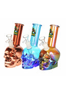 ONGBAY Metallic Skull Glass Oil Pourer – Assorted Colours (26CM)