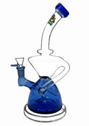 Ongbay Blue Artistic Glass Oil Pourer (29CM)