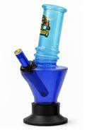 Ongbay Blue Gradient Oil Pourer with Ribbed Cooling Neck (18cm)