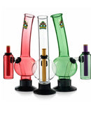 Ongbay Bubble Base Glass Oil Pourer – Assorted Colours (36CM)