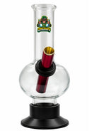 Ongbay Clear Globe Base Glass Oil Pourer (18CM)