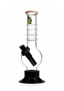 Ongbay Glass Oil Pourer, Ring Neck, Rubber Base, 36cm