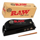 RAW cone filler with packaging on a white background