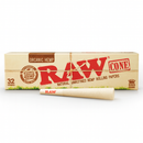 Raw Cones Organic King Size 1pk 32 CONES PACK
