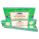 SATYA NAG CHAMPA AYURVEDA INCENSE (12PKS)