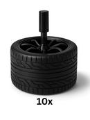 Car Wheel Ashtray Spin Lid