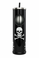 Skull Trash Can Ashtray 60cm
