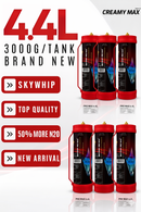 Sky Whip Pro Max 4.4L Cream Chargers 