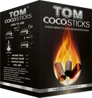 Tom COCO Sticks Coconut Charcoal Briquettes 1kg x 10