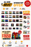 BIC® 30 Tray Introductory Reseller Bundle – Buy 30 Trays, Get 7 FREE + BONUS Ashtrays & Rolling Trays
