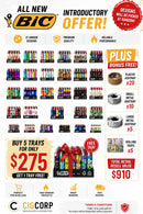 BIC® 5 Tray Introductory Reseller Bundle – Buy 5 Trays, Get 1 FREE + BONUS Ashtrays & Rolling Trays