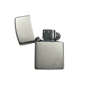 Zorro Lighter Fluid Refill Flip Lid Antique Silver Design