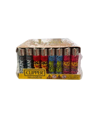 Clipper Mini Lighters Urban Style 3-B 48pc