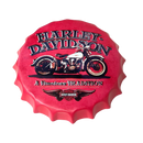 Wall Hung Décor Bottle Cap Sign Man Cave Assorted (30CM)
