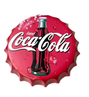 Wall Hung Décor Bottle Cap Sign Man Cave Assorted (30CM)