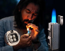 HONEST Lighter & Cigar Cutter Gift Set – Quad Jet Flame