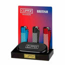 CLEARANCE! Clipper Lighters Metal British Design (12PCS/DISPLAY)