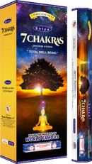 SATYA 7 CHAKRAS Incense  - 120 Sticks