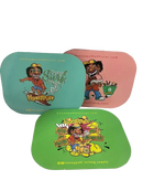 CLEARANCE! Honeypuff Magnetic Lid Rolling Tray Assorted 2PCS