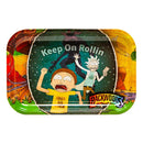 CLEARANCE! Metal Rolling Tray Small 18x12.5cm 1pc