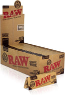 RAW Cut Corner Single Wide Papers 50pk